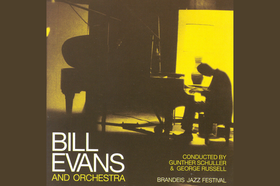 Bill Evans Trio cover of the recording of the Brandeis Jazz Festival
